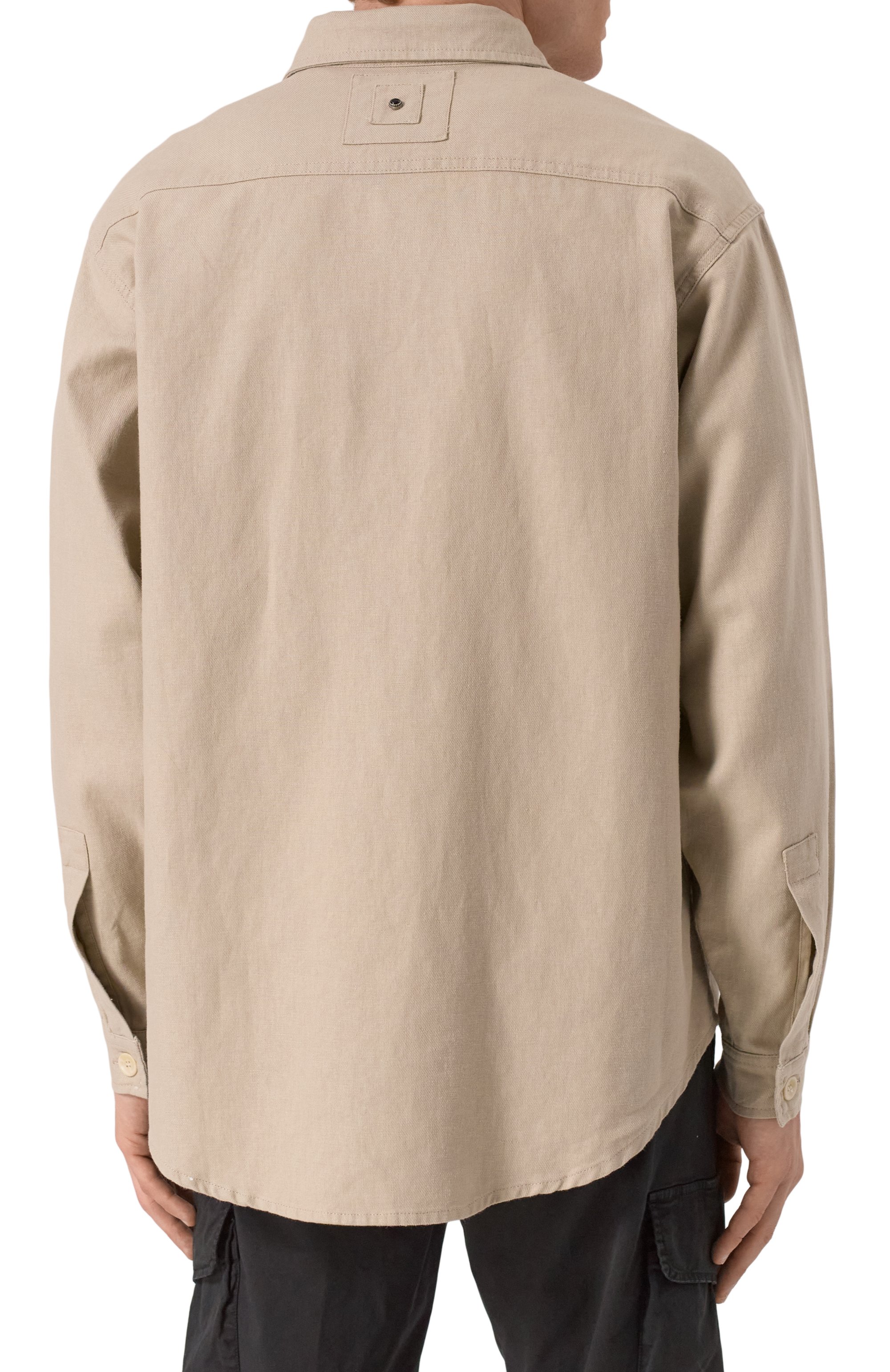 Рубашка изо льна и хлопка WHITE SAND, арт. 25SU20/609, фото 4