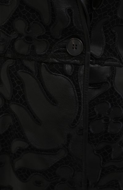Кожаный жакет ALEXANDER MCQUEEN, арт. 659843/Q5AF9, фото 5