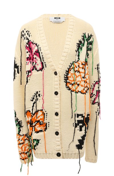 Хлопковый кардиган MSGM, арт. 3441MDM141 237263, фото 1