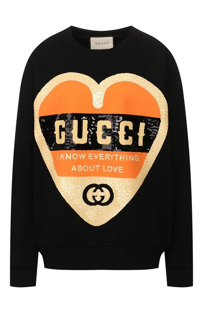 Хлопковый свитшот GUCCI, арт. 469250/XJB78, фото 1