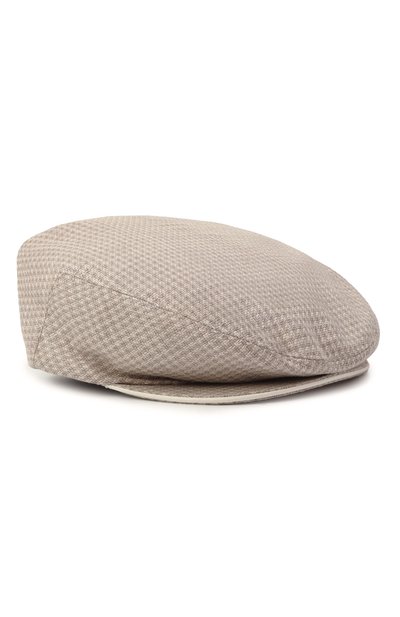 Мужская кепи из шерсти и шелка STEFANO RICCI, арт. MCV51NB100/LP50HA