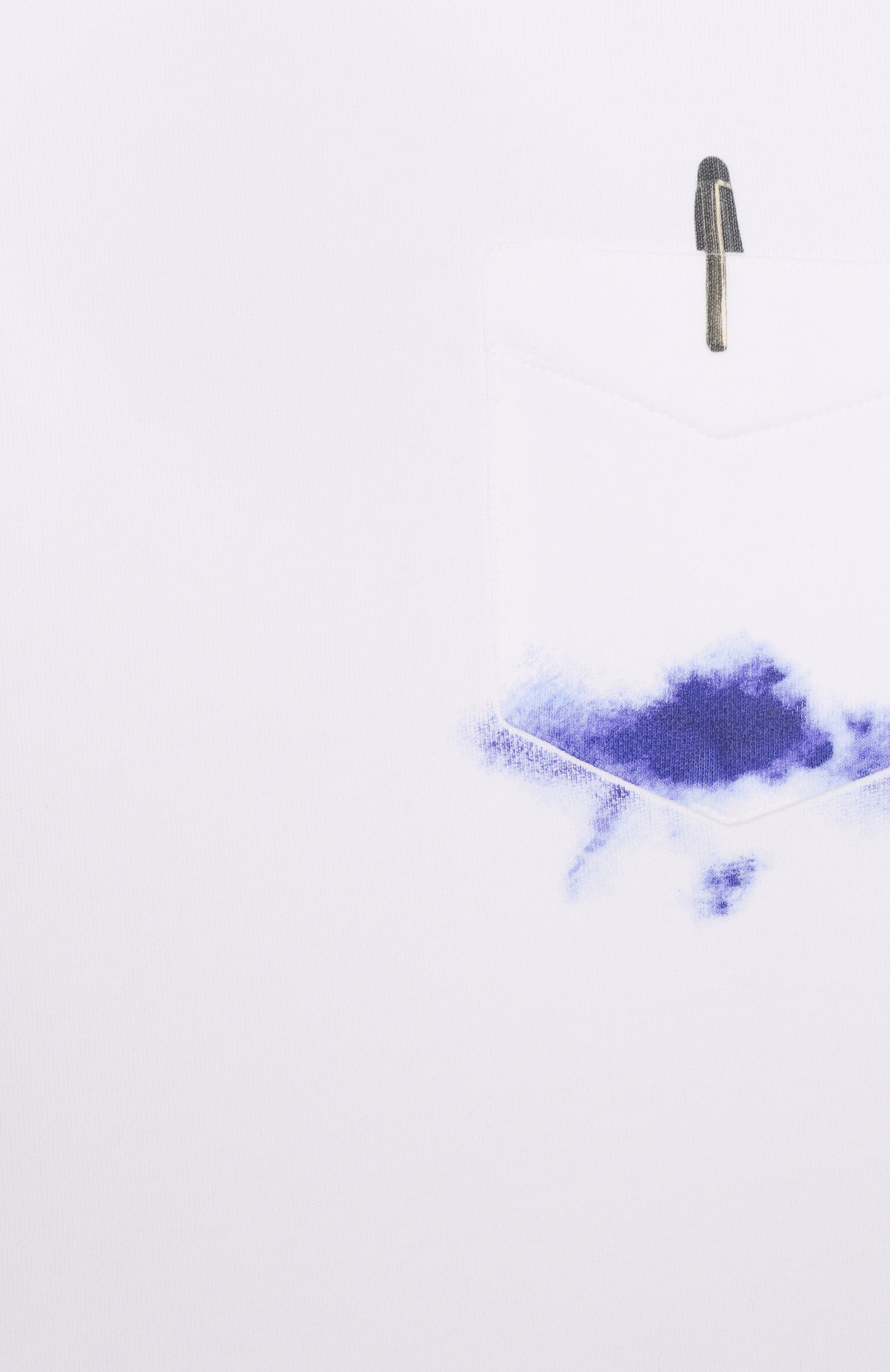 Хлопковое худи MOSCHINO белого цвета по цене 23050 руб., арт. HUF08X/LCA52/10-14, фото 3 Хлопковое худи MOSCHINO, арт. HUF08X/LCA52/10-14, фото 3