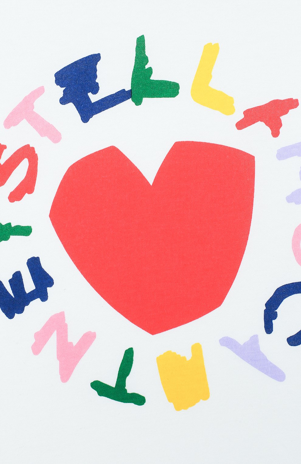 Хлопковая футболка STELLA MCCARTNEY, арт. 588684/S0J70, фото 3