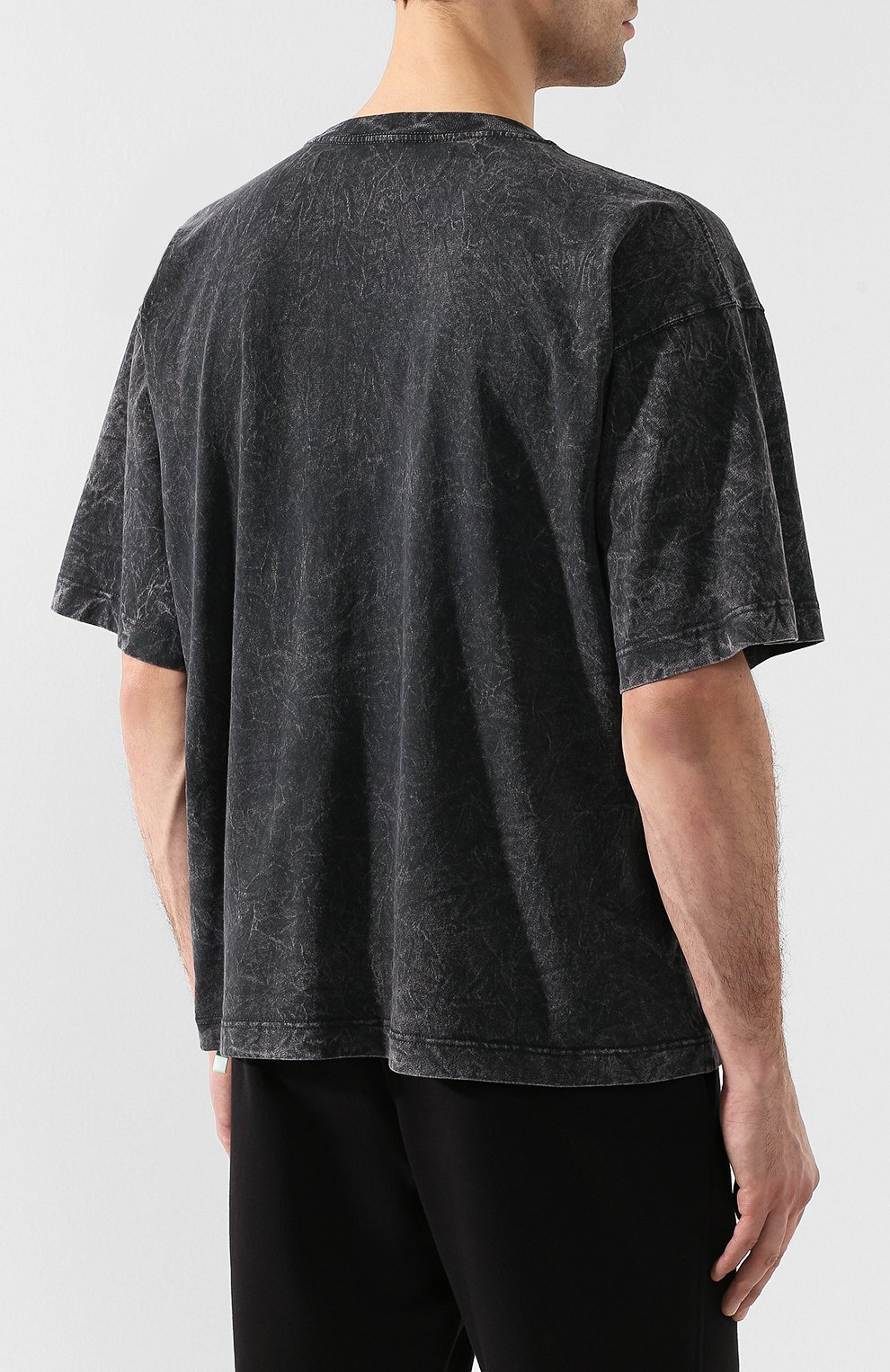 Хлопковая футболка OFF-WHITE, арт. 0MAA054R191850210800, фото 4