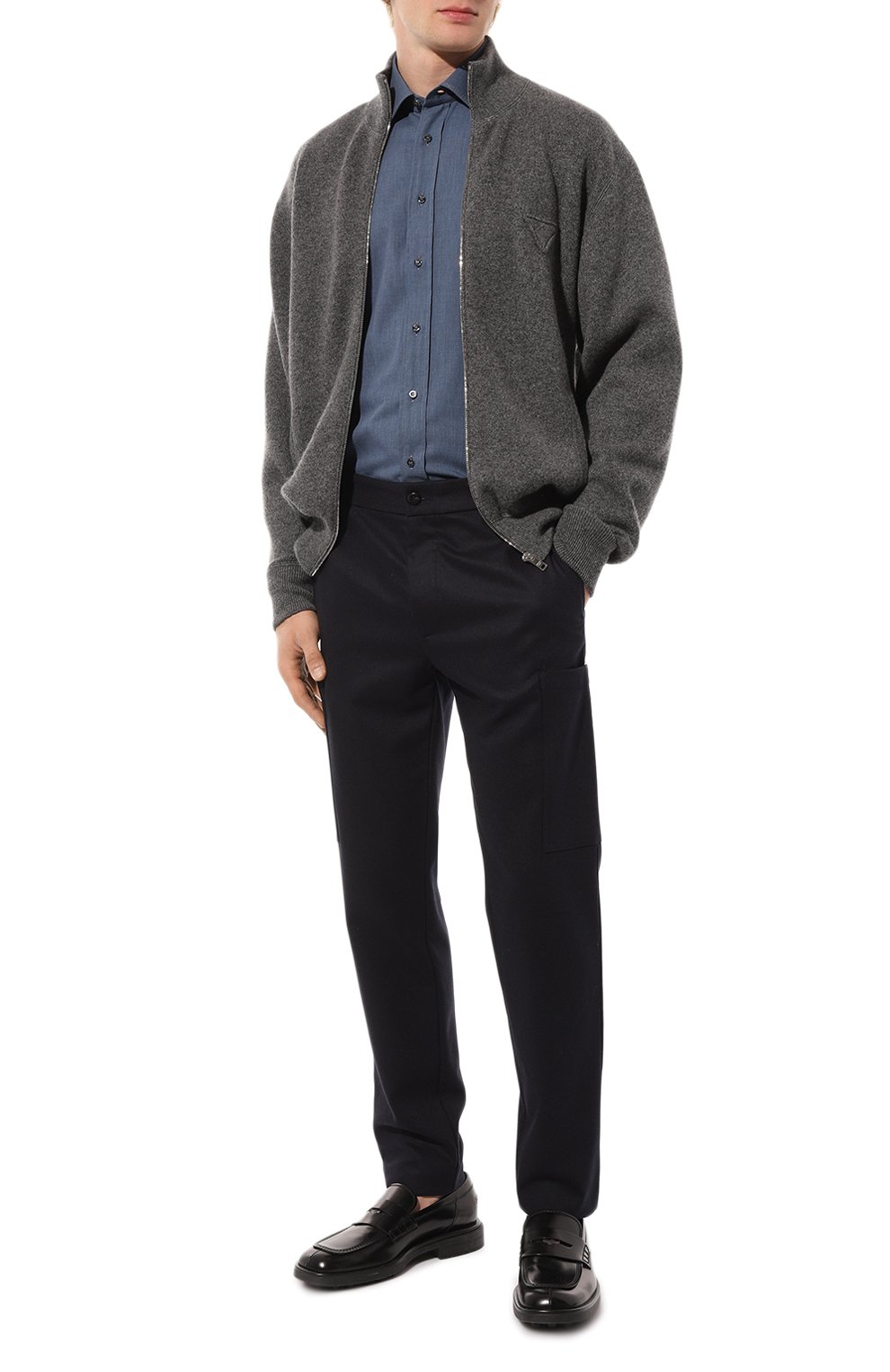 Хлопковая рубашка ZILLI, арт. CLAA03ZS13170ZS355451, фото 2