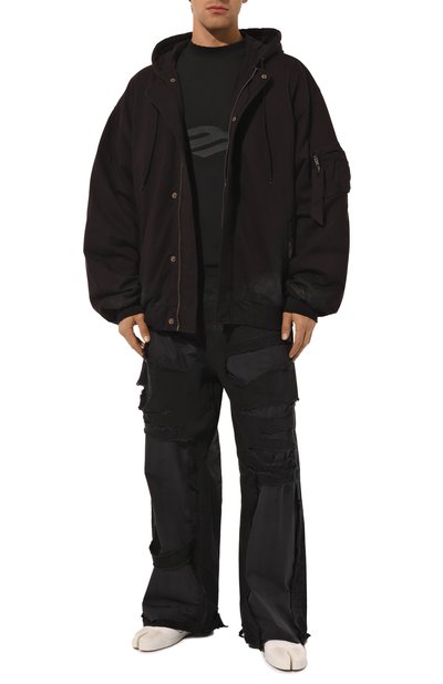 Хлопковая футболка BALENCIAGA, арт. 787349/TQVU4, фото 2