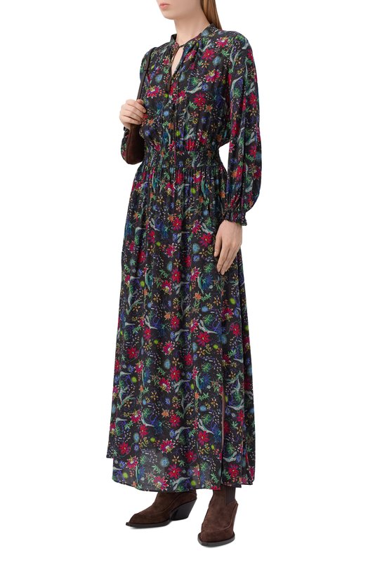 Платье из вискозы Zadig and Voltaire WWDR02619 Разноцветный  WWDR02619 Фото 2