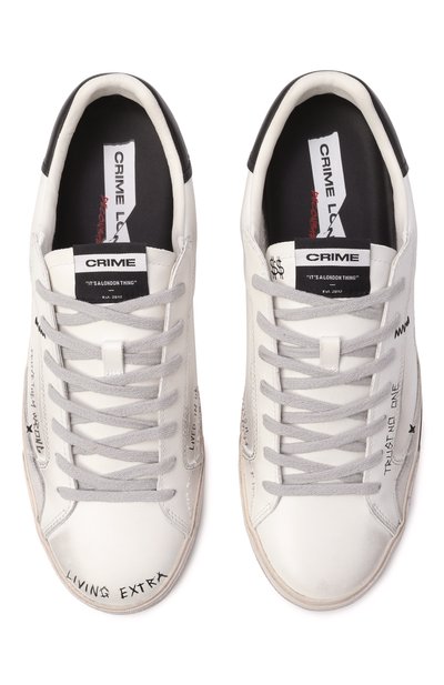 Кожаные кеды distressed ink wall CRIME LONDON, арт. 11033AA8, фото 5