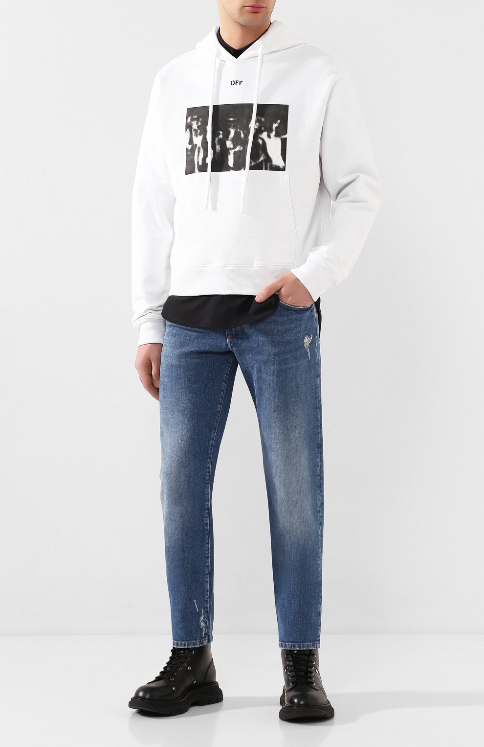 Кожаные ботинки ALEXANDER MCQUEEN, арт. 604253/WHQS0, фото 2