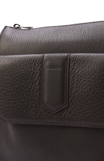 Сумка CANALI темно-коричневого цвета по цене 113000 руб., арт. P326134/NA00261, фото 5 Сумка CANALI, арт. P326134/NA00261, фото 5