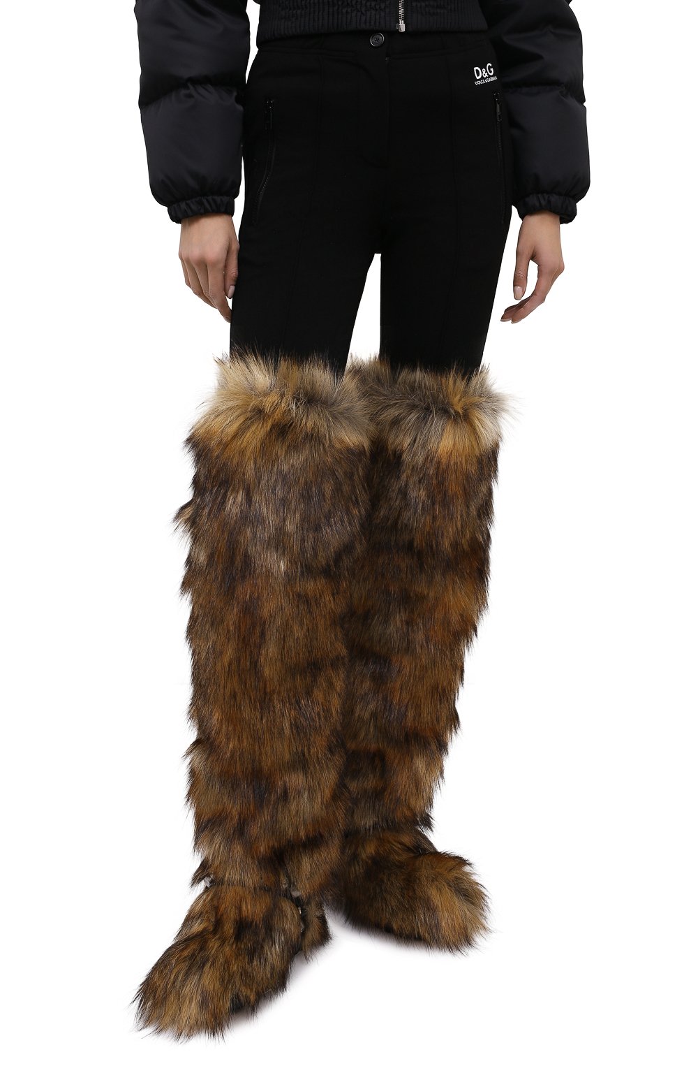 Сапоги из экомеха MIU MIU, арт. 5W574D-3LJB-F0065-M010, фото 2