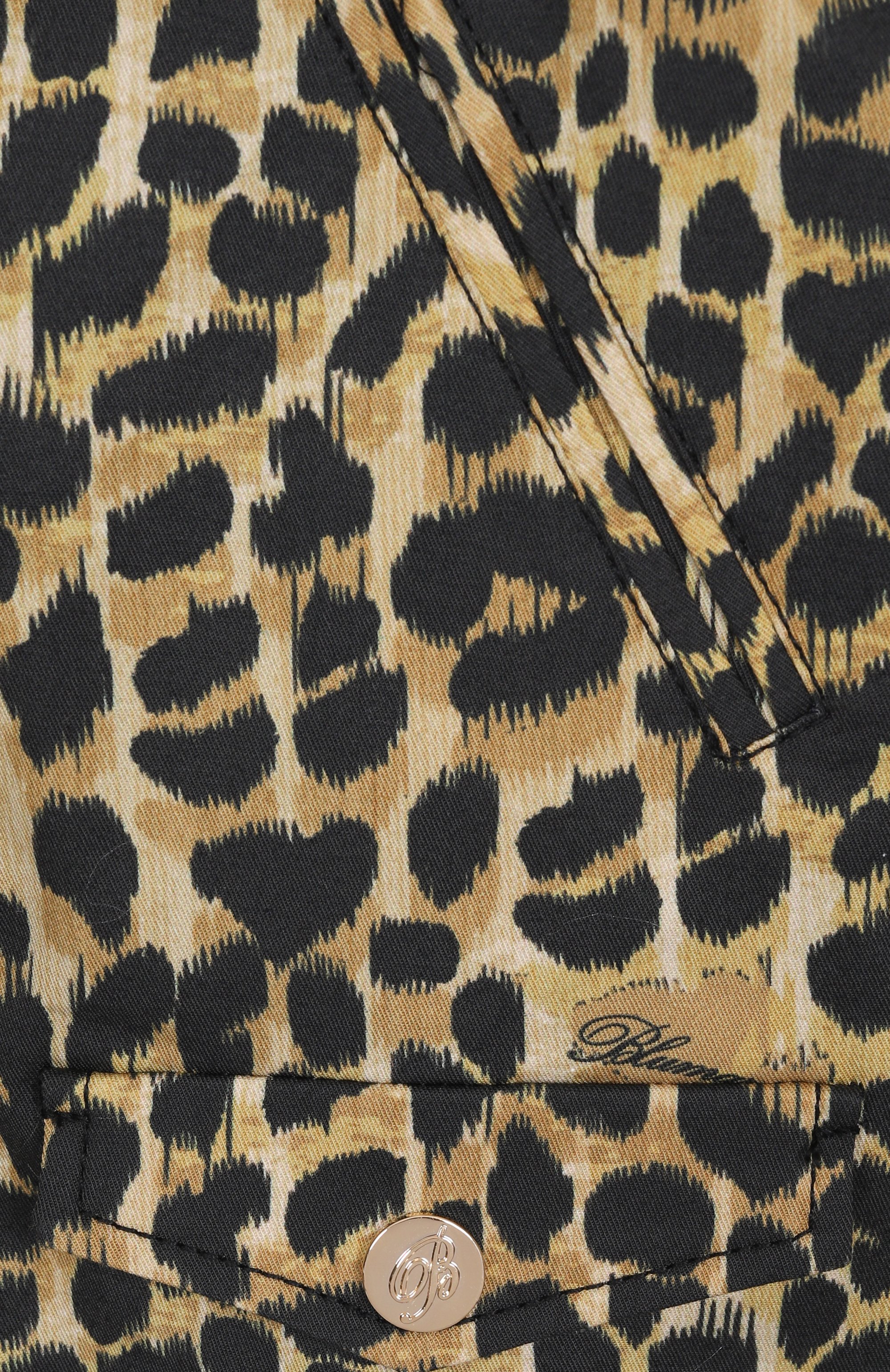 Хлопковая куртка BLUMARINE, арт. BFGB004.0.CEB03/6A-12A, фото 3