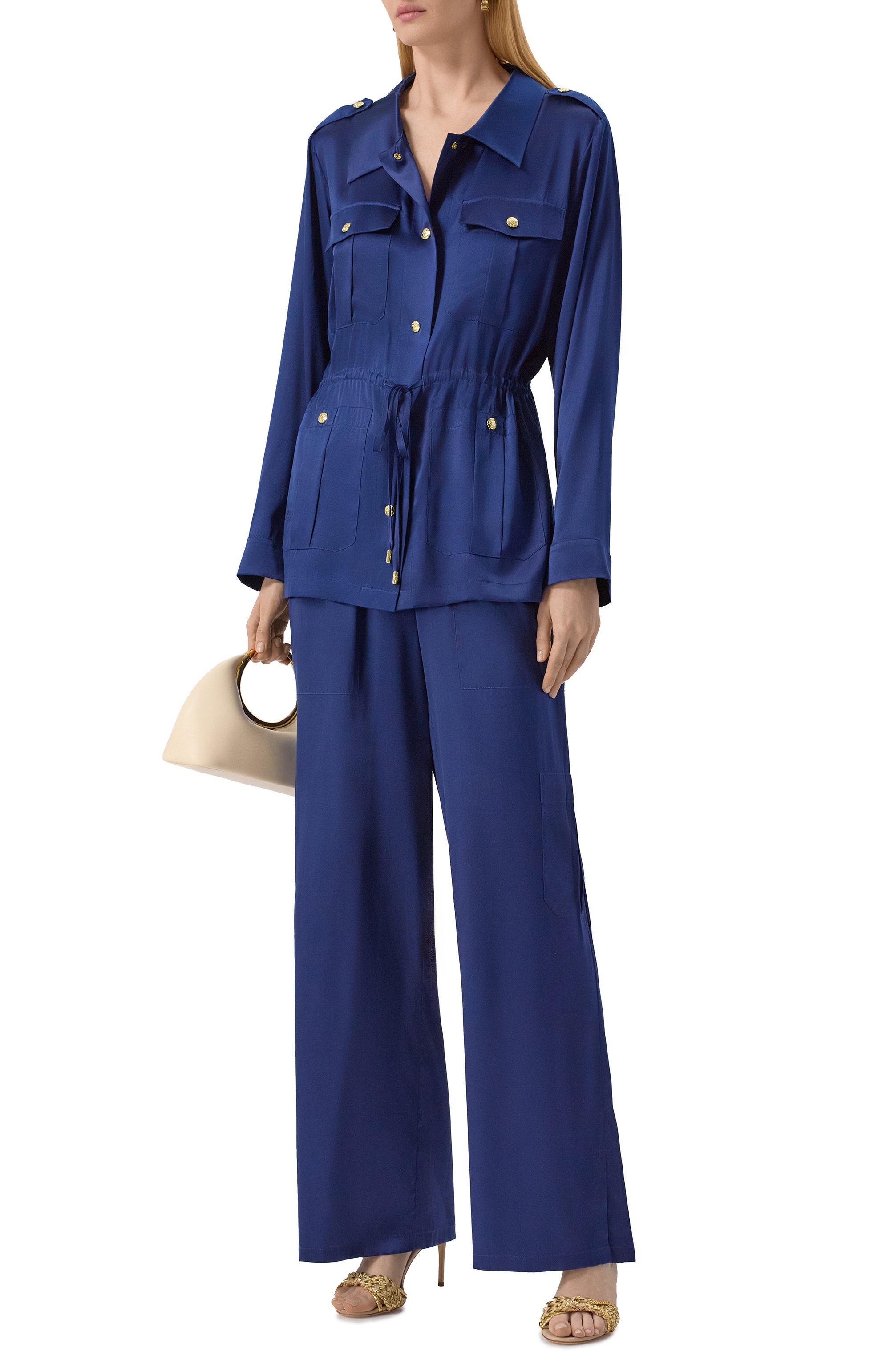 Атласная блузка MAX AND MOI, арт. E25VAGNES, фото 2