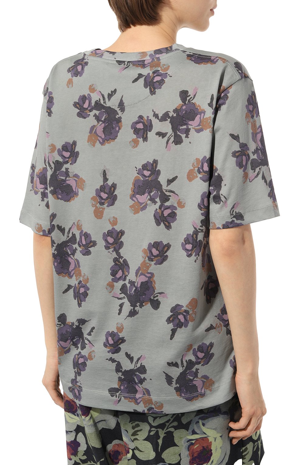 Хлопковая футболка DRIES VAN NOTEN, арт. 232-011150-7639, фото 4