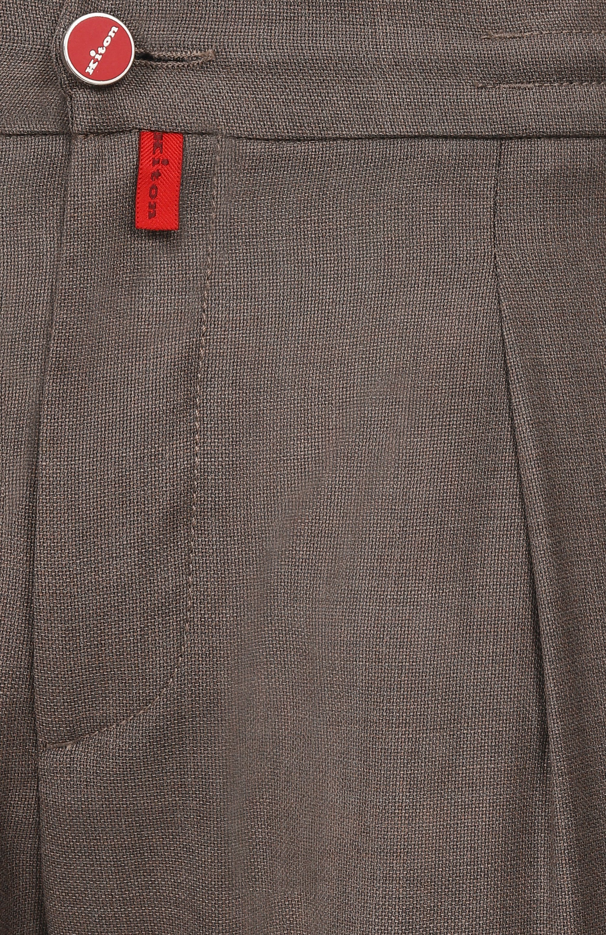 Шерстяные брюки KITON, арт. UP1LACK0629F06, фото 6