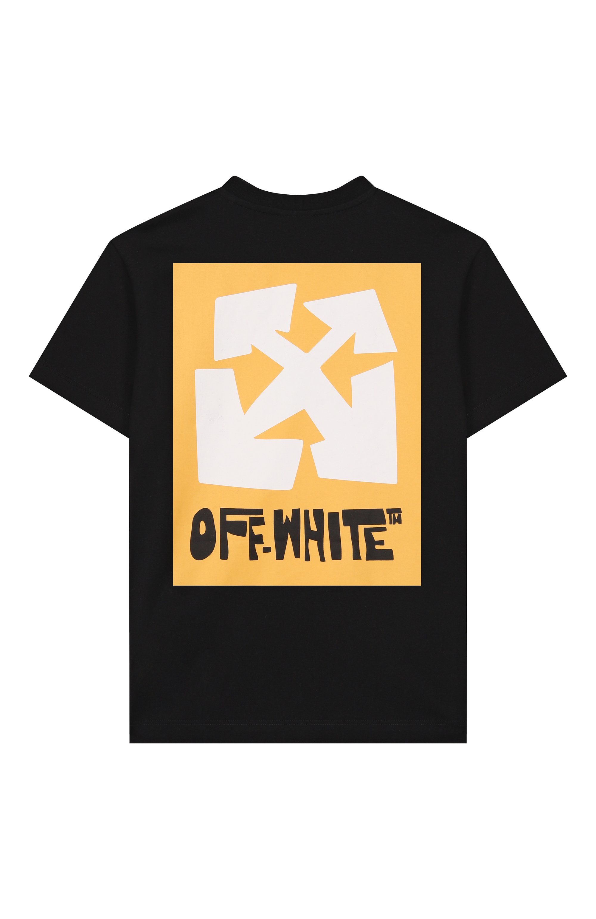 Хлопковая футболка OFF-WHITE, арт. 0BAA002S25JER008/4-12, фото 2