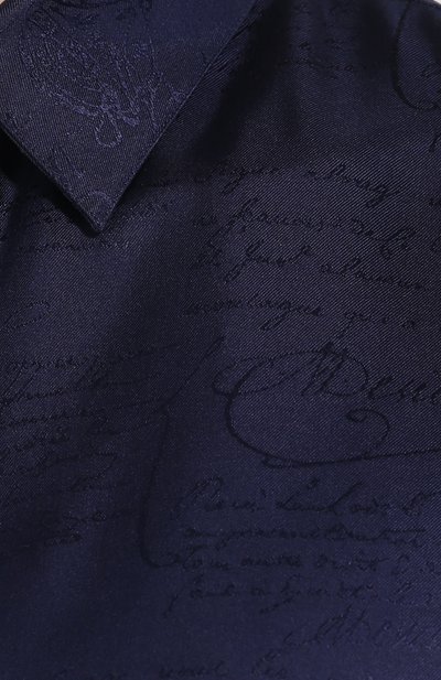 Шелковая рубашка BERLUTI, арт. R17HTL52-007, фото 5