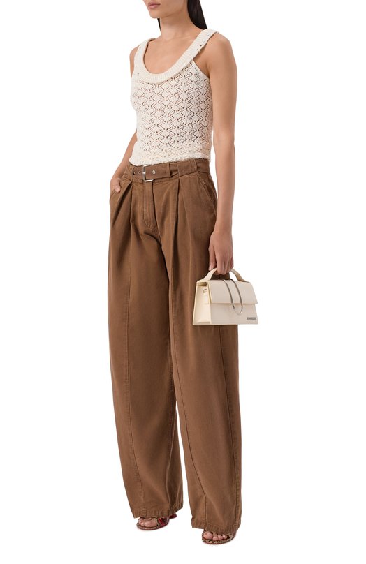 Брюки Blumarine 2J226A Коричневый  2J226A Фото 2