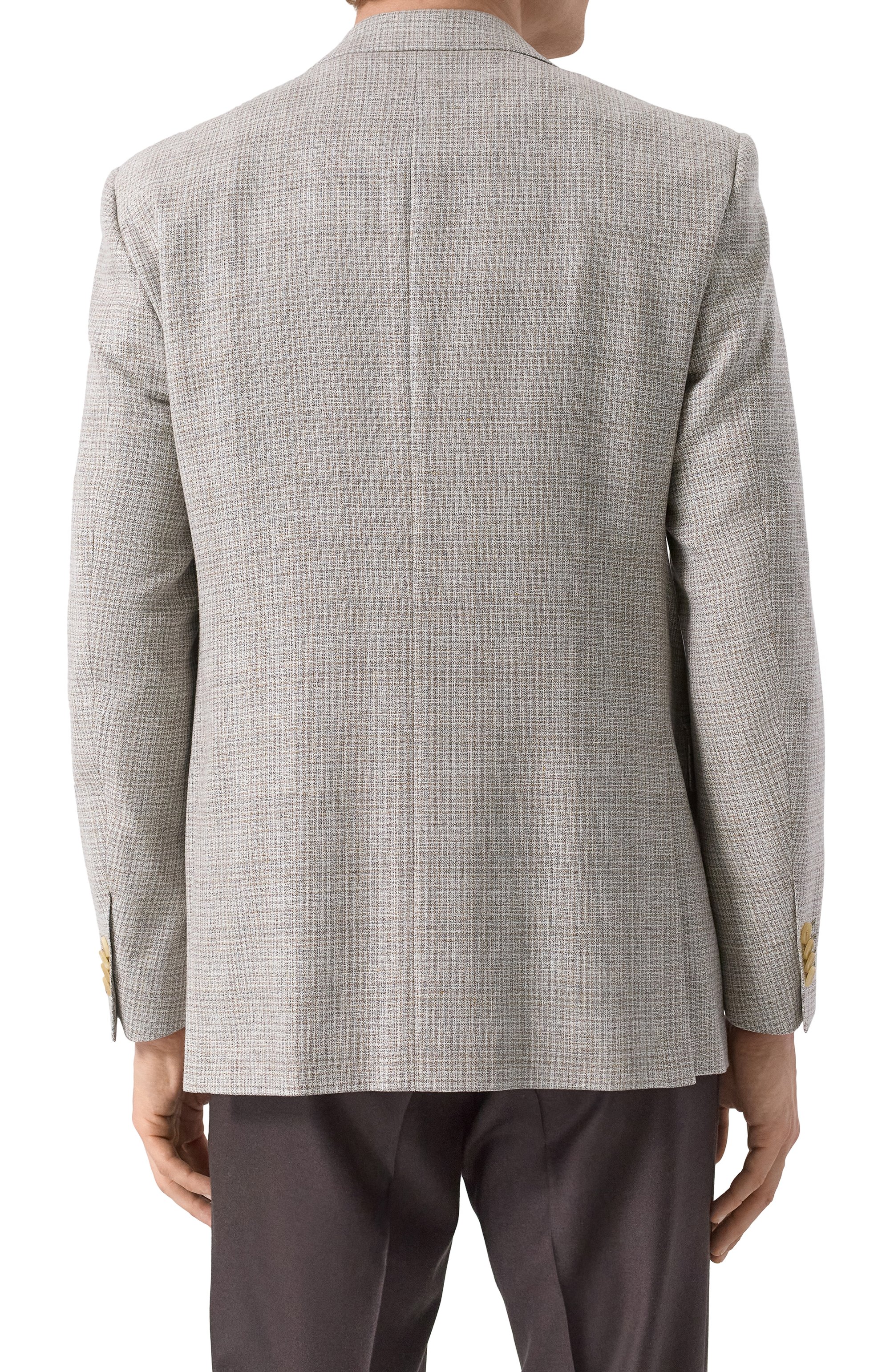 Пиджак из шелка и шерсти CORNELIANI, арт. 25X008-2516215, фото 6