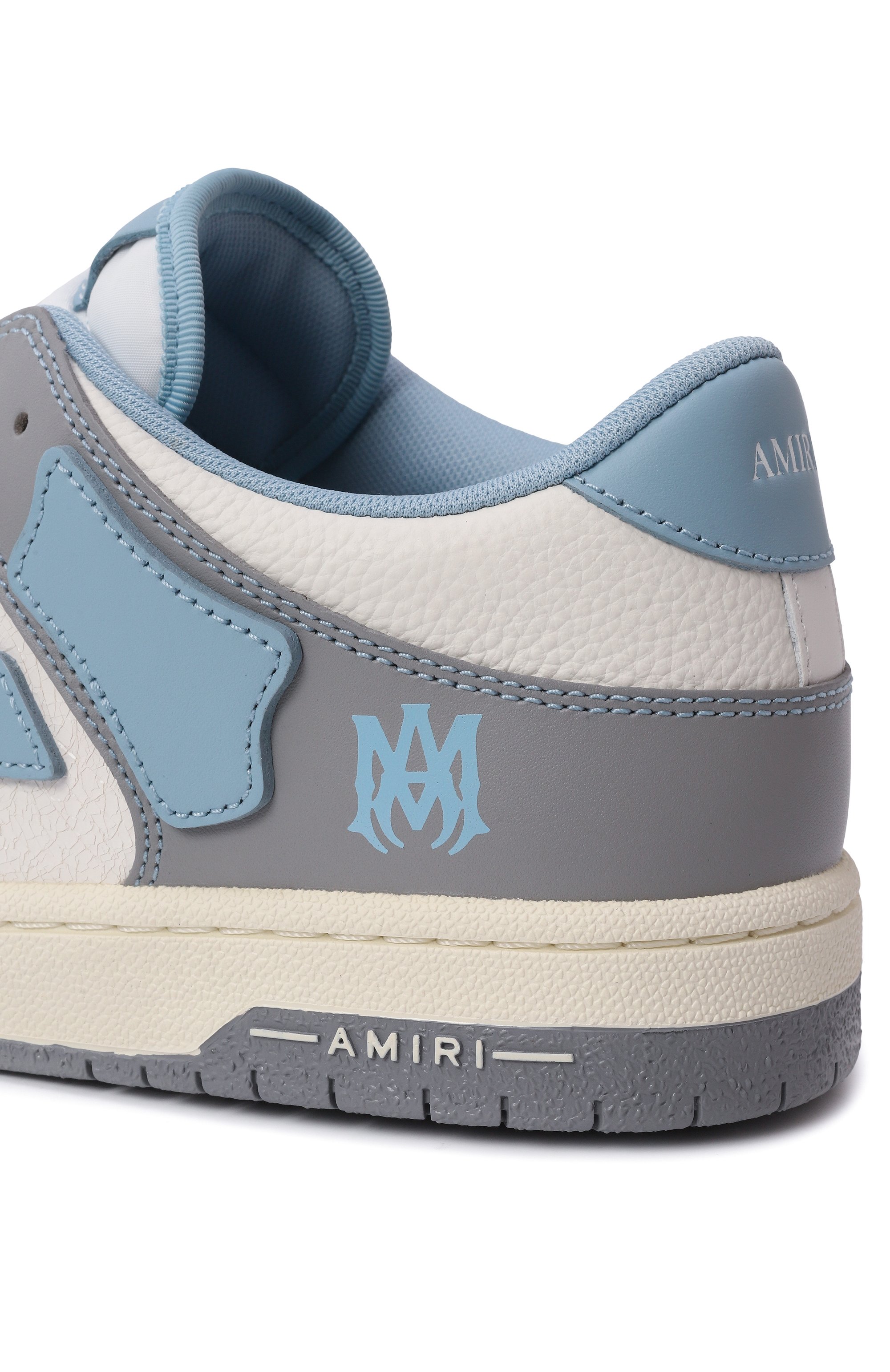 Кожаные кеды varsity skel top AMIRI, арт. AMF0SR1077, фото 7