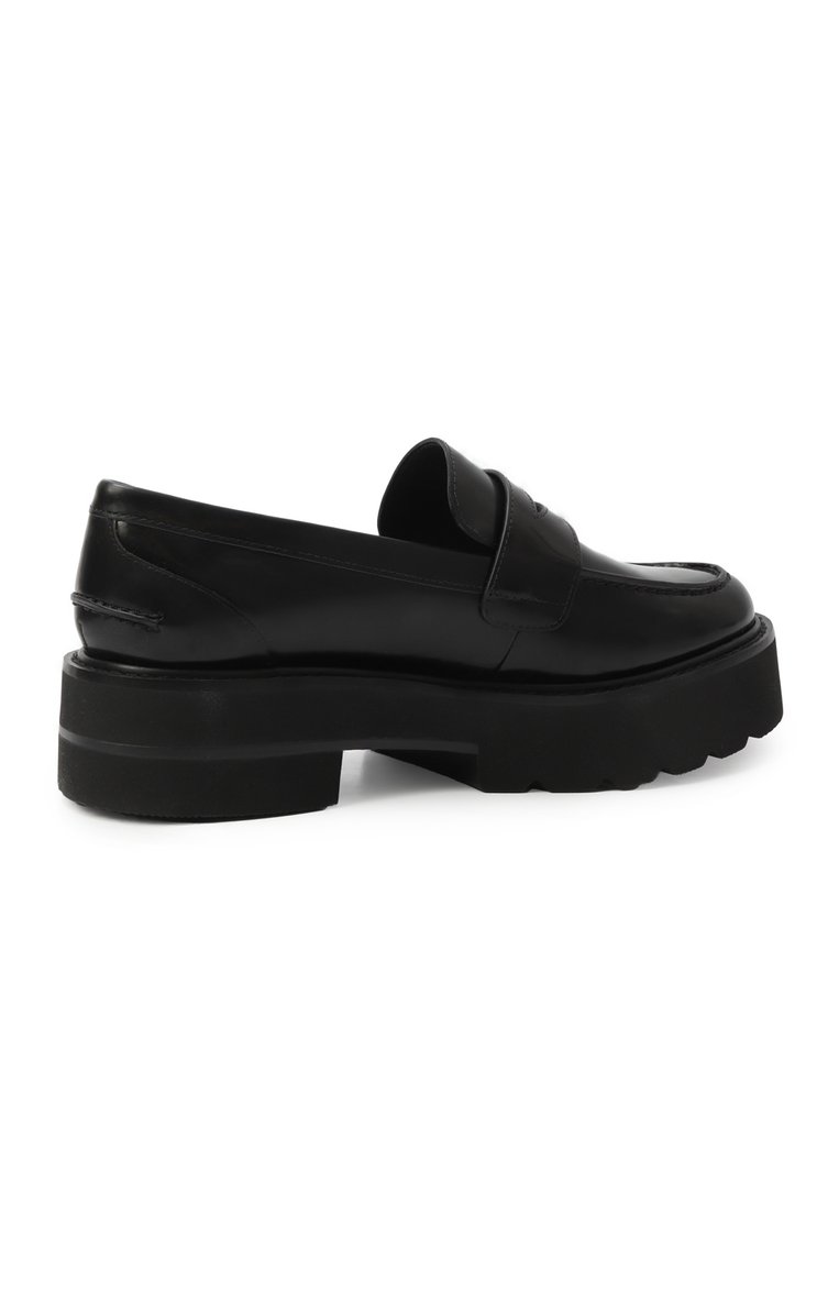 Кожаные пенни-лоферы ultralift STUART WEITZMAN, арт. SD338, фото 3