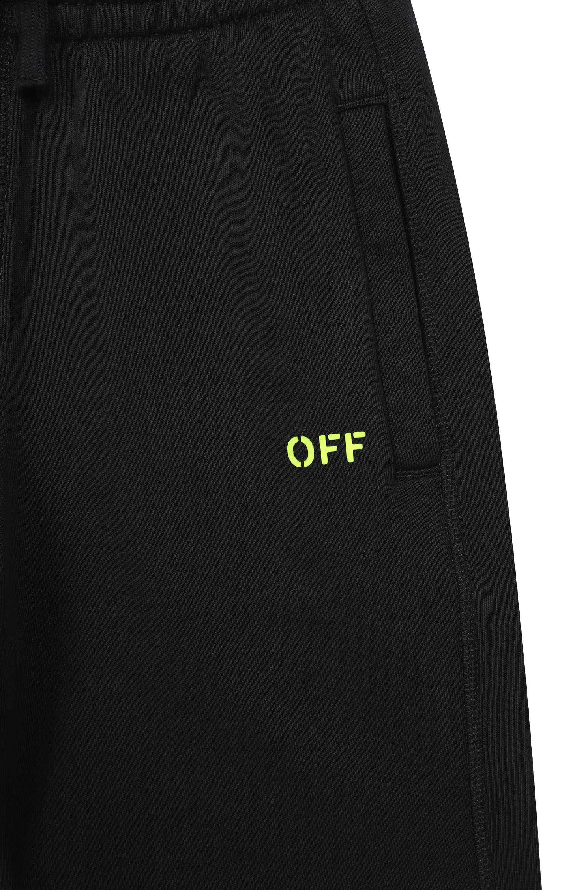 Хлопковые шорты OFF-WHITE, арт. 0BCI001S26FLE002_001, фото 3