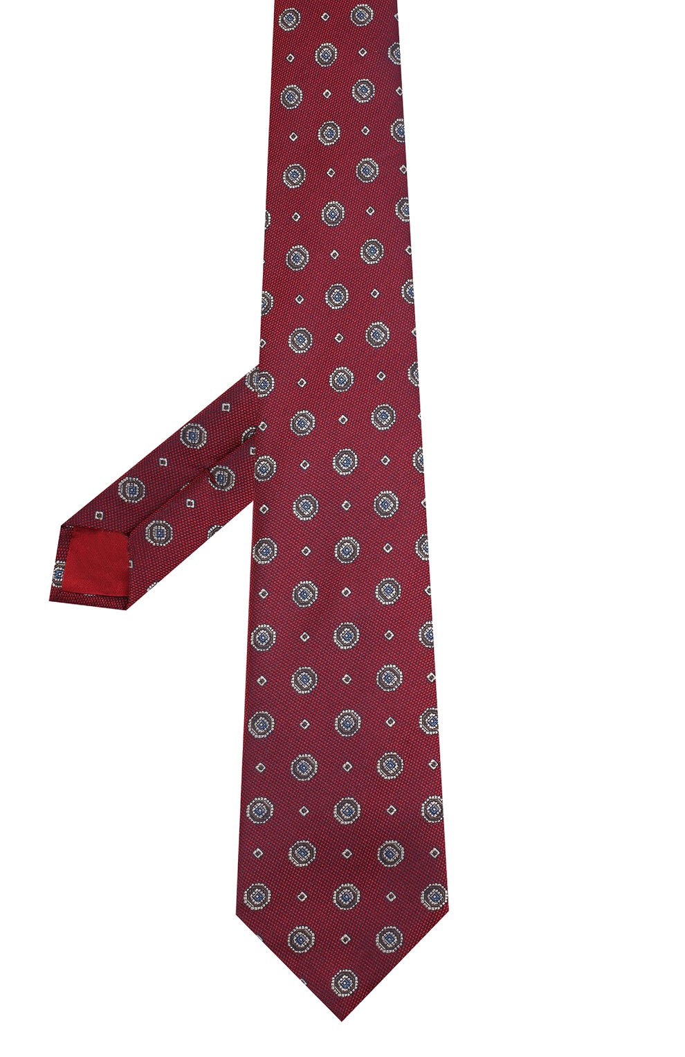 Шелковый галстук BRIONI бордового цвета по цене 22400 руб., арт. 062H00/0840D, фото 2 Шелковый галстук BRIONI, арт. 062H00/0840D, фото 2
