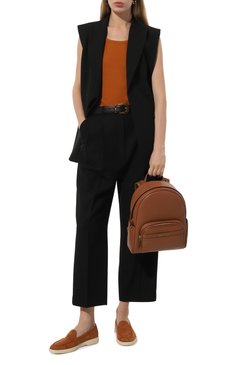 Женский рюкзак bex MICHAEL MICHAEL KORS коричневого цвета, арт. 30S4G8XB2L | Фото 7 (Размер: medium; Драгоценные камни: Проставлено; Материал сплава: Проставлено; Материал: Натуральная кожа; Стили: Кэжуэл)