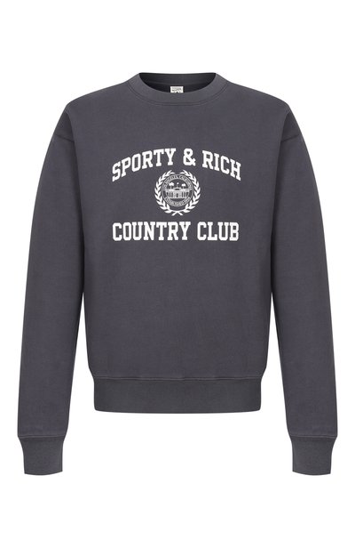 Мужской хлопковый свитшот SPORTY AND RICH, арт. ST098711218GY25