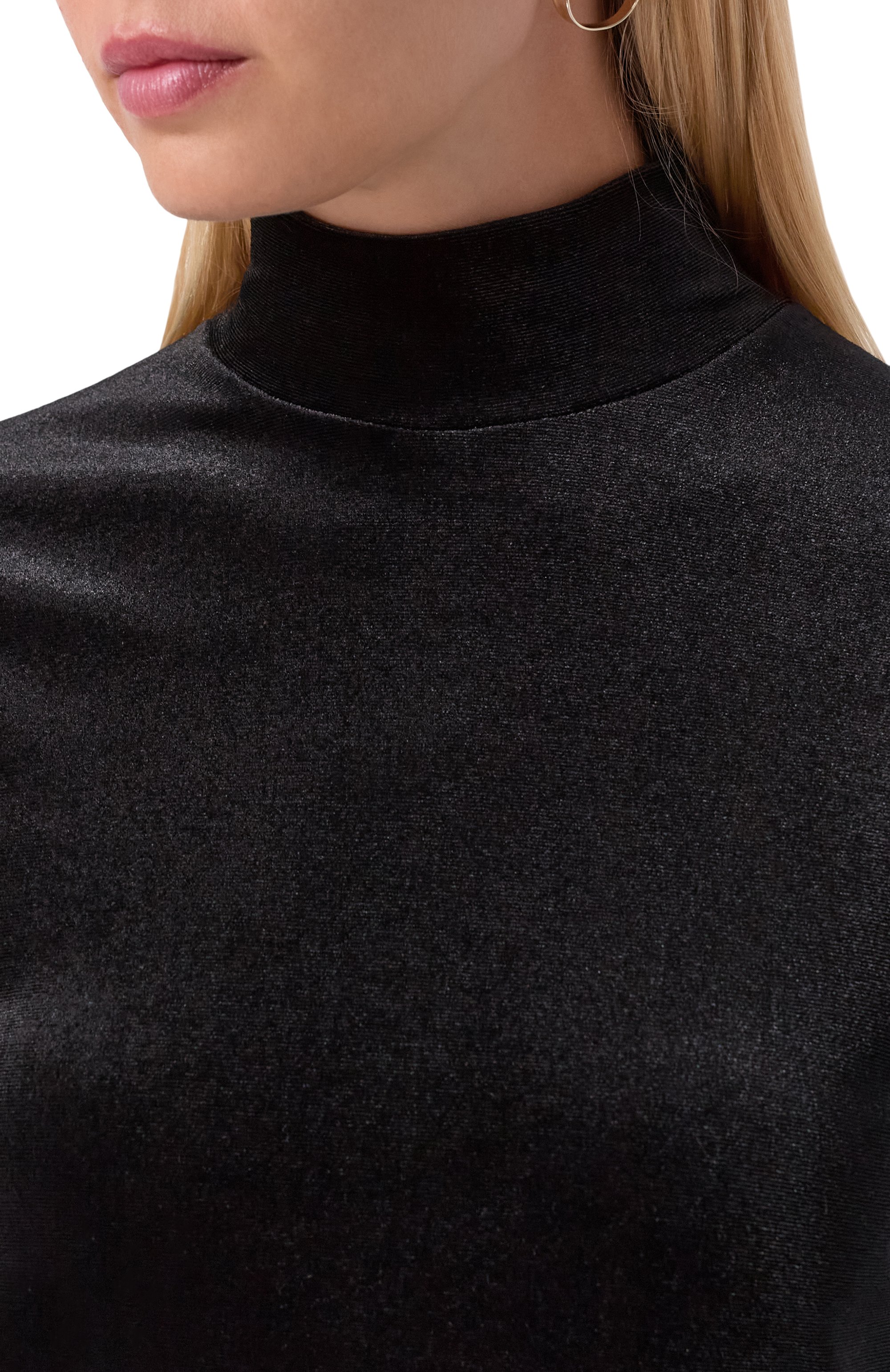 Бархатная водолазка ELIE SAAB, арт. T0205NP25/VE002, фото 5