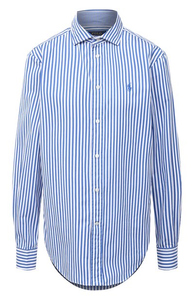 Женская хлопковая рубашка POLO RALPH LAUREN, арт. 211784161