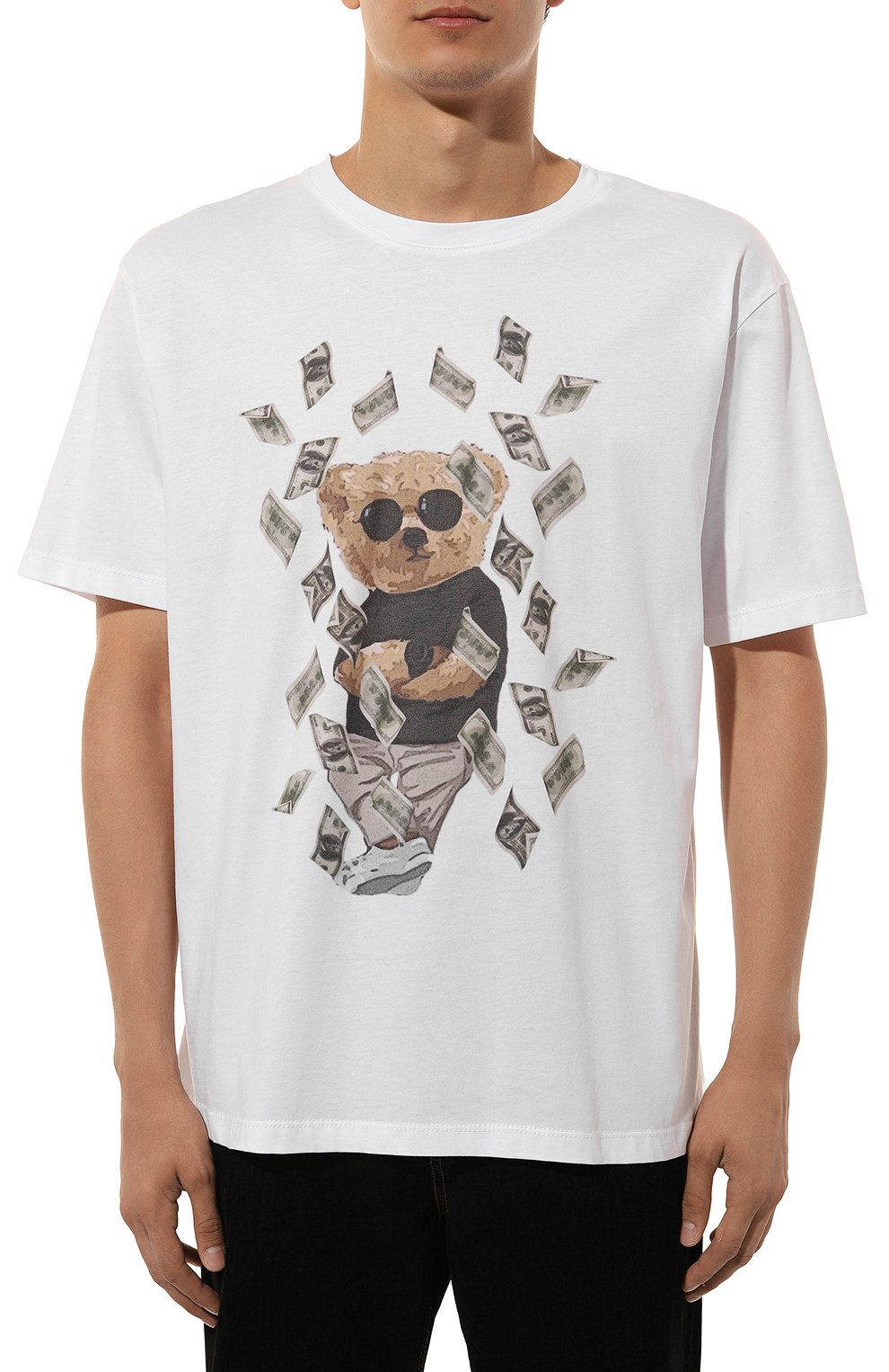 Хлопковая футболка BISIBIGLIO, арт. BLACK RICH TED, фото 3