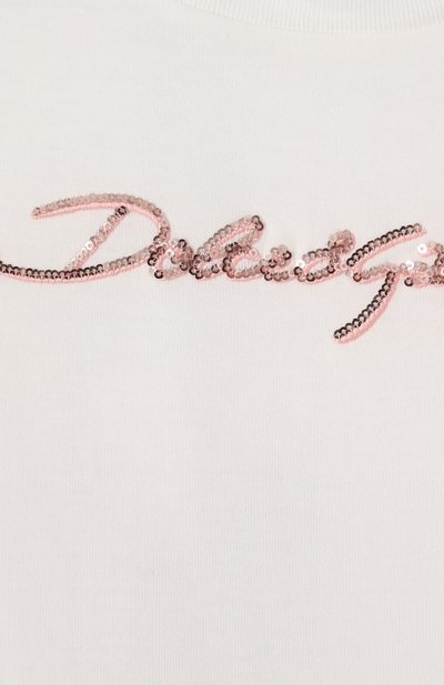 Хлопковая футболка DOLCE & GABBANA, арт. L5JTNK/G700Y/2-6, фото 3