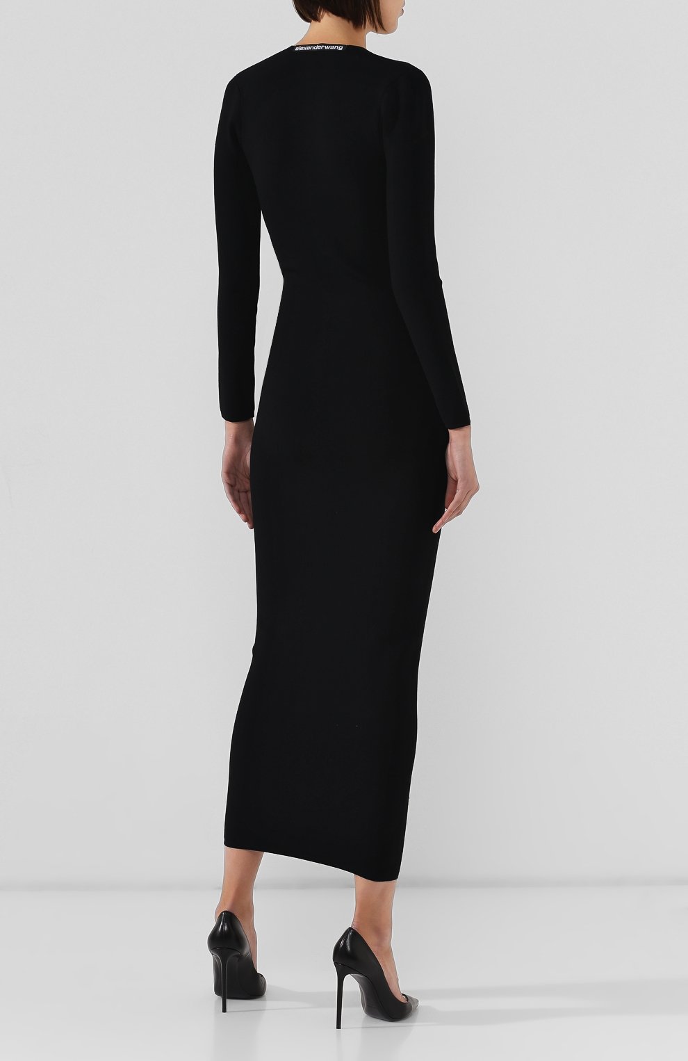 Платье ALEXANDER WANG черного цвета по цене 106500 руб., арт. 1KC2191092, фото 4 Платье ALEXANDER WANG, арт. 1KC2191092, фото 4