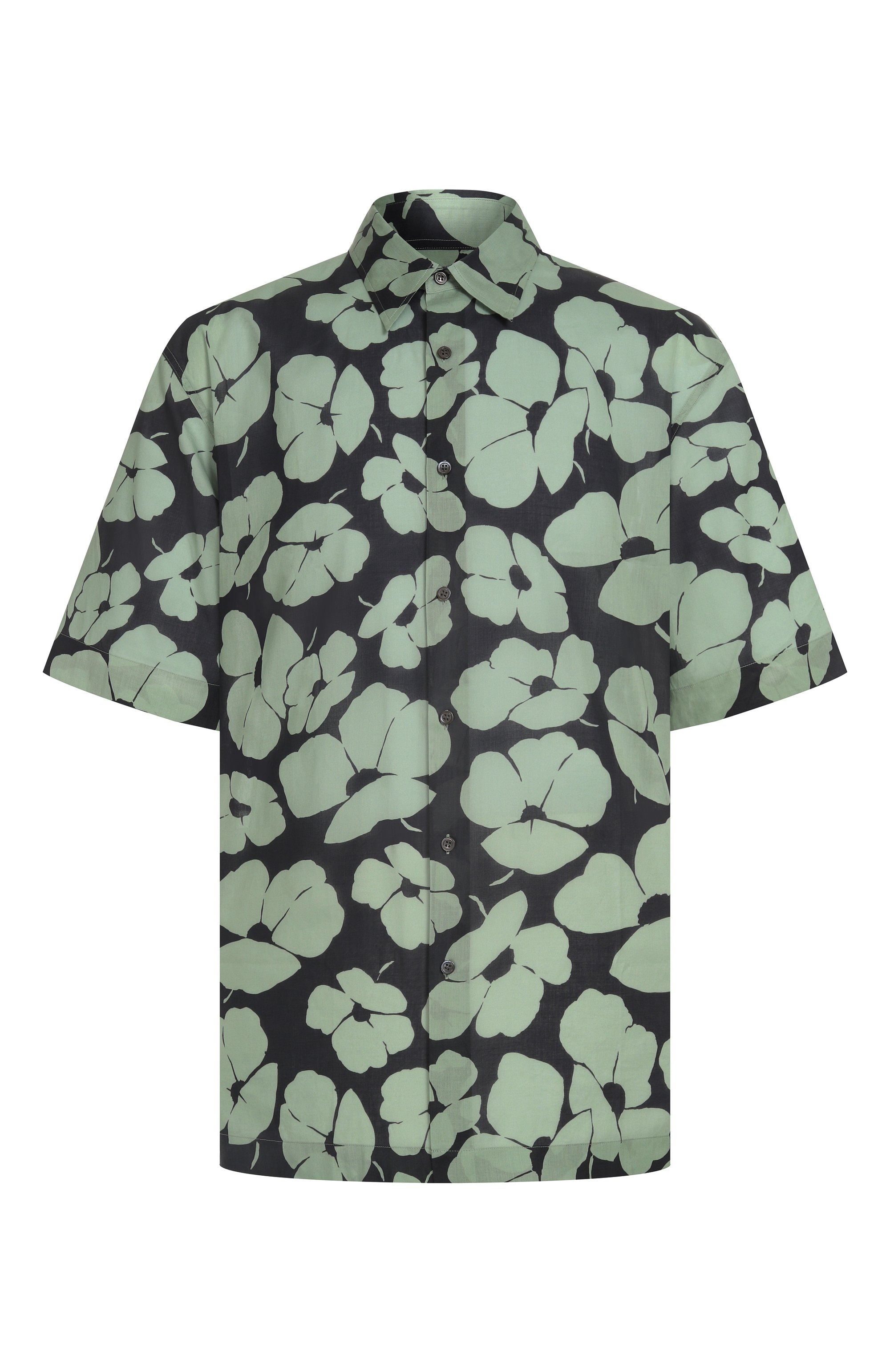 Хлопковая рубашка DRIES VAN NOTEN, арт. 020700/3069, фото 1