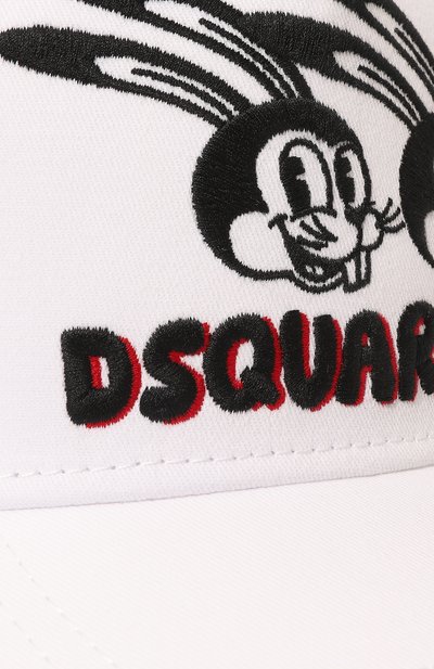 Хлопковая бейсболка DSQUARED2, арт. BCM0670 05C00001, фото 4