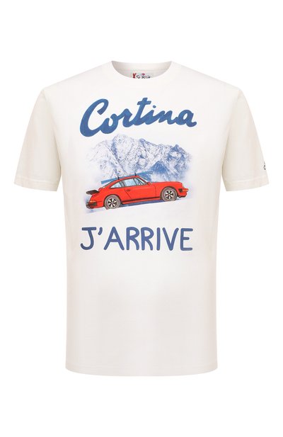 Мужская хлопковая футболка MC2 SAINT BARTH, арт. STBM/ARN0TT/10801E