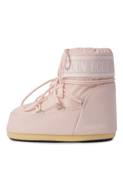 Текстильные полусапоги icon low MOON BOOT светло-розового цвета по цене 23100 руб., арт. 80D1409340, фото 4 Текстильные полусапоги icon low MOON BOOT, арт. 80D1409340, фото 4