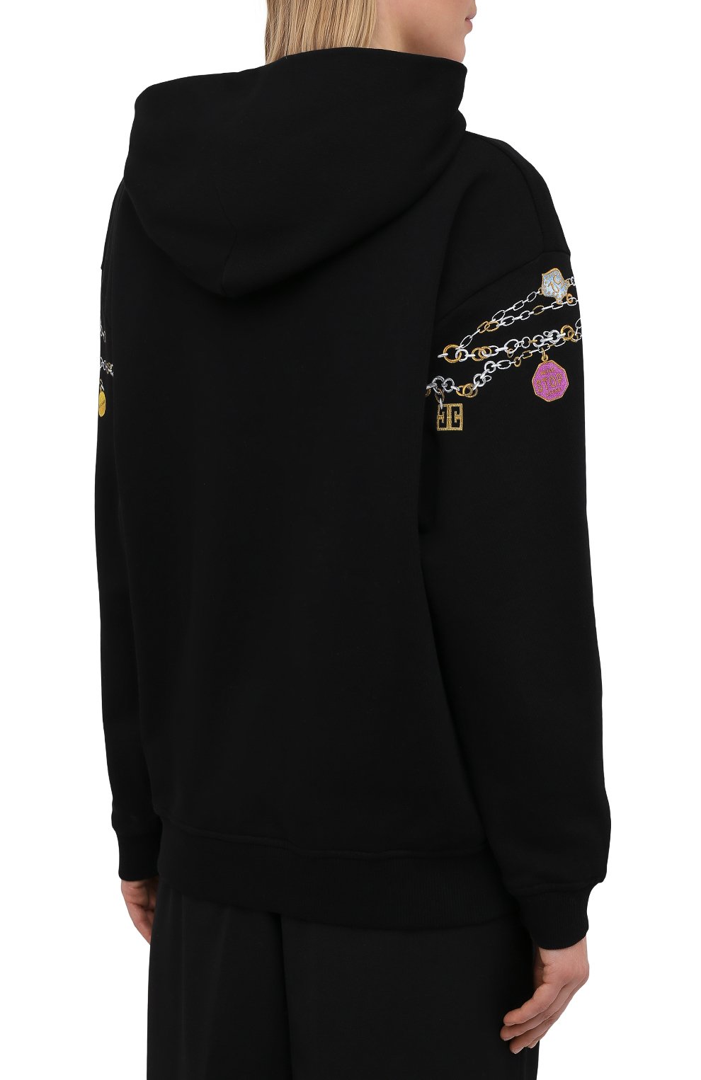 Хлопковое худи GIVENCHY, арт. BWJ01C3Z4Q, фото 4