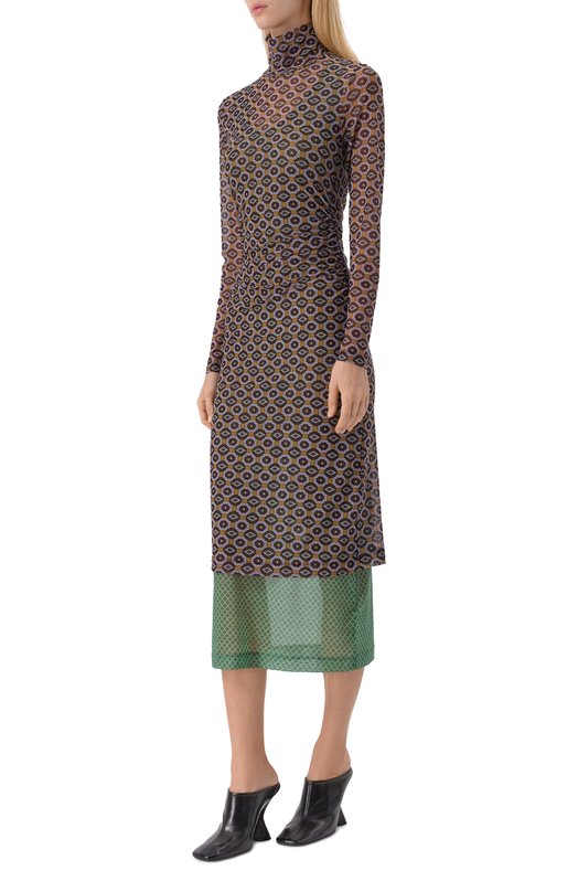 Платье Dries Van Noten 011124-2623-703 Коричневый  011124-2623-703 Фото 3