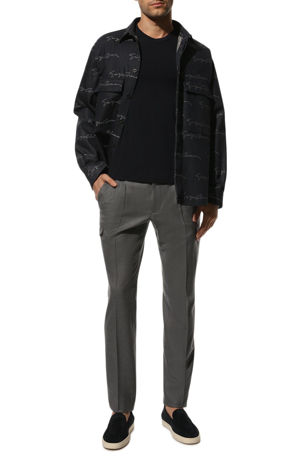 Футболка из вискозы GIORGIO ARMANI, арт. 8NST53/SJP4Z, фото 2