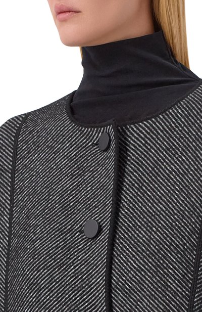 Двустороннее пальто из шерсти и хлопка EMPORIO ARMANI, арт. EW001235/AF18163, фото 5
