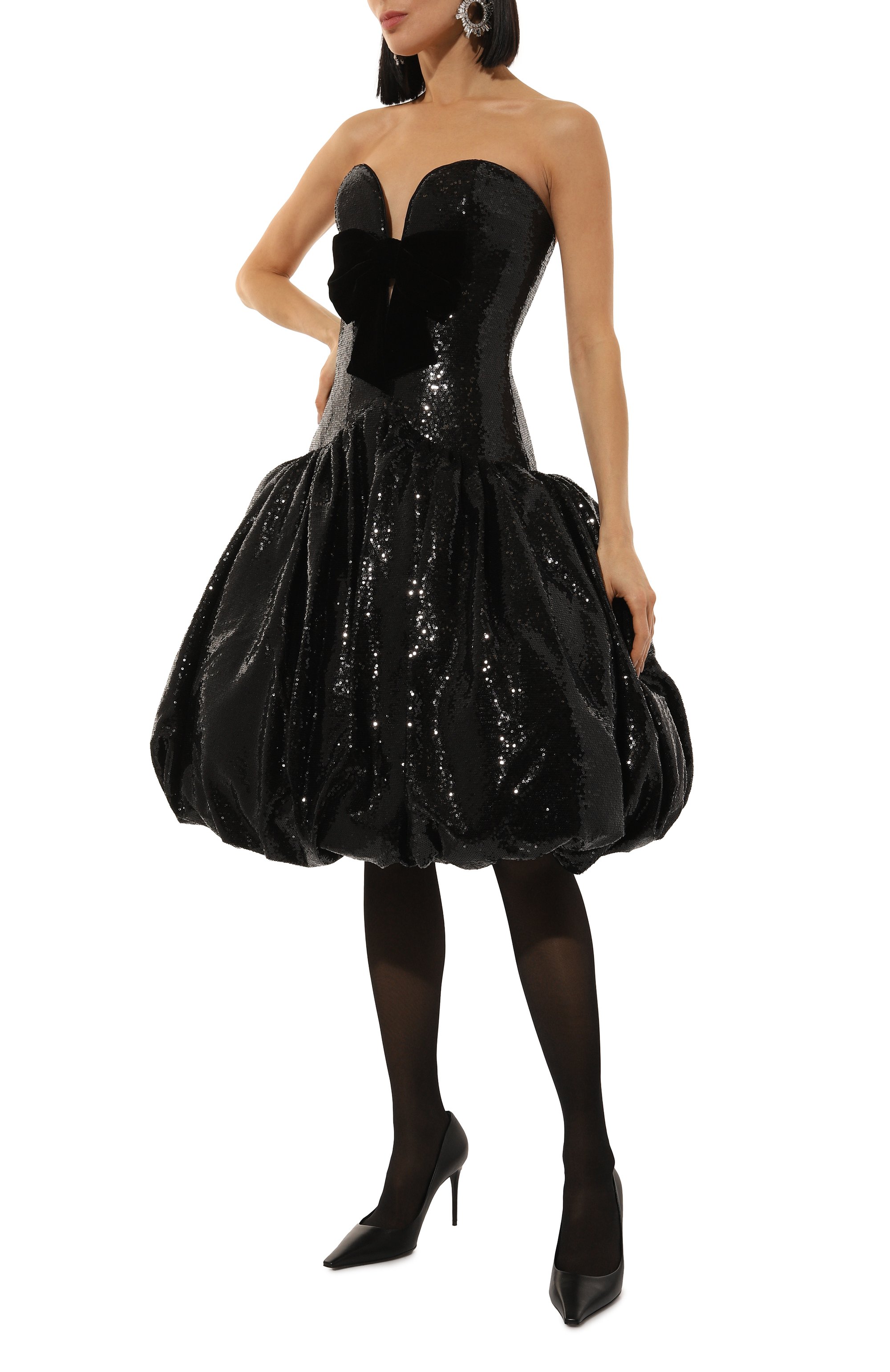 Платье с отделкой пайетками RASARIO, арт. RS24F085DD001, фото 2