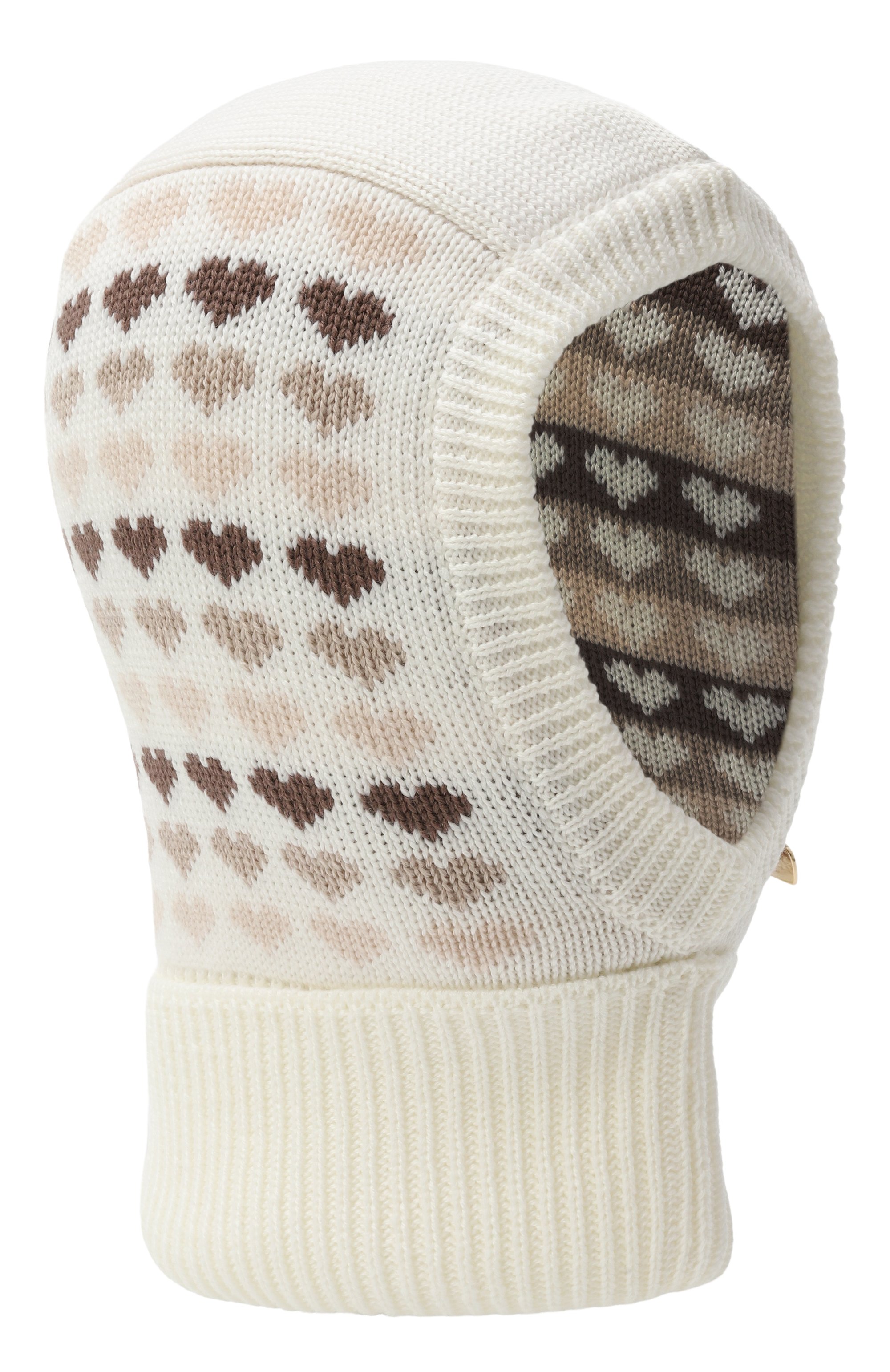 Шерстяная шапка-балаклава IL TRENINO белого цвета по цене 7805 руб., арт. FJ-4812, фото 1 Шерстяная шапка-балаклава IL TRENINO, арт. FJ-4812, фото 1