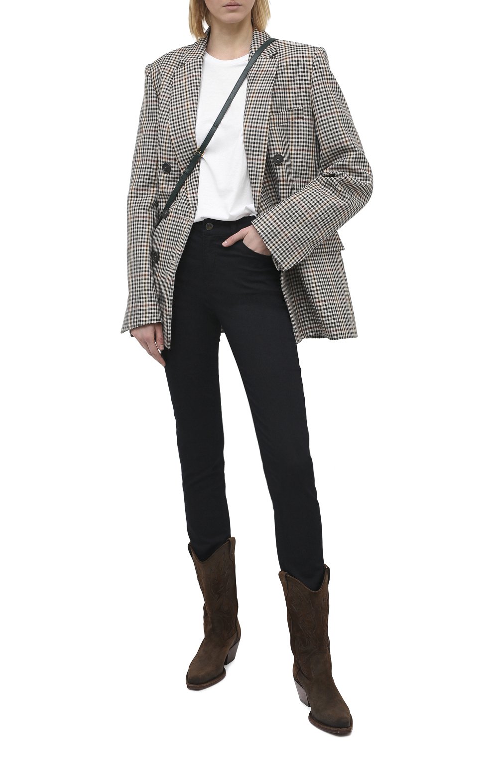 Джинсы EMPORIO ARMANI синего цвета по цене 23050 руб., арт. 6H2J18/2DXIZ, фото 2 Джинсы EMPORIO ARMANI, арт. 6H2J18/2DXIZ, фото 2
