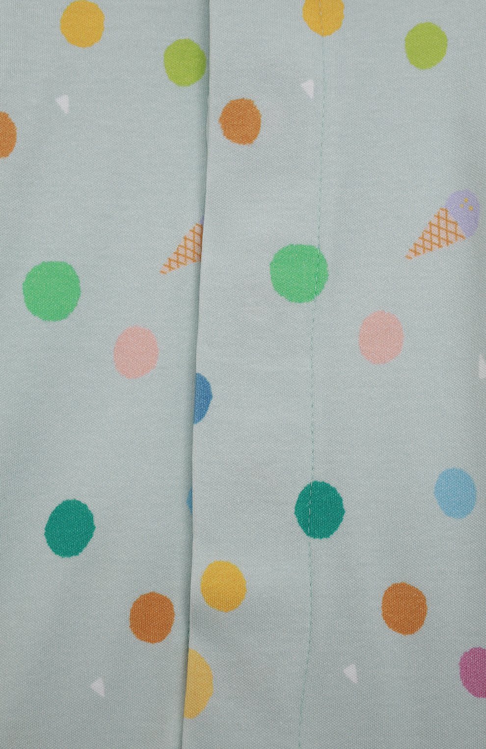 Хлопковый песочник TONY TOTS голубого цвета по цене 3890 руб., арт. RO001MIC, фото 3 Хлопковый песочник TONY TOTS, арт. RO001MIC, фото 3