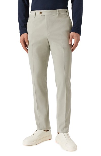 Хлопковые брюки CORNELIANI, арт. 264B01-2618503, фото 3