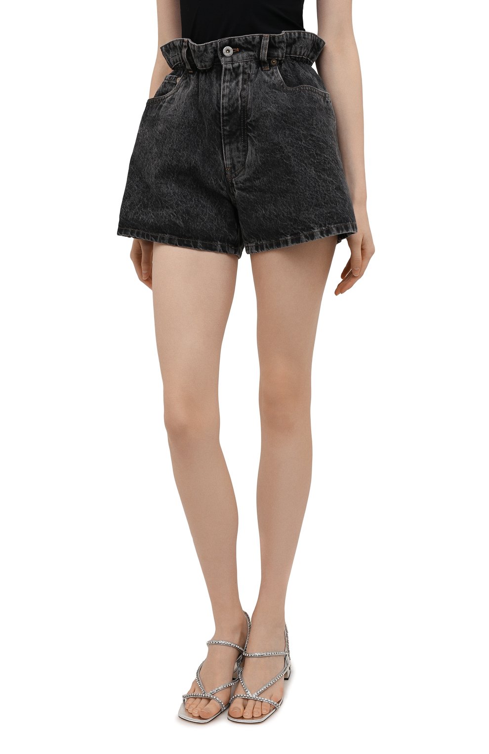 Джинсовые шорты MIU MIU, арт. GWP330-XFU-F0002, фото 3