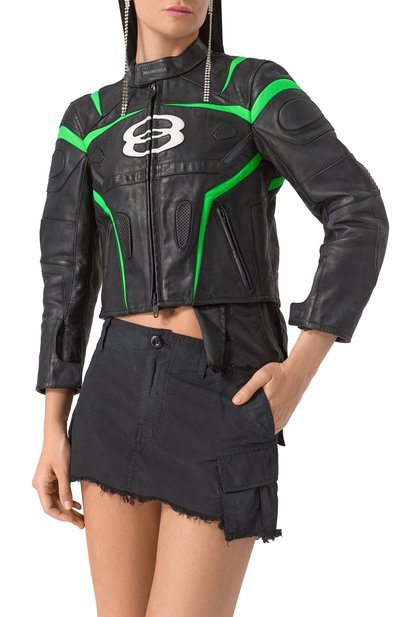 Кожаная куртка BALENCIAGA, арт. 797162/T0S17, фото 3