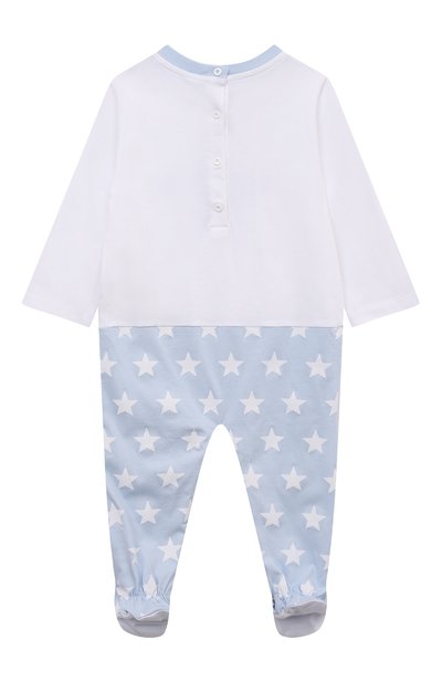 Комплект из трех предметов BALMAIN голубого цвета по цене 35150 руб., арт. BUB61A, фото 3 Комплект из трех предметов BALMAIN, арт. BUB61A, фото 3